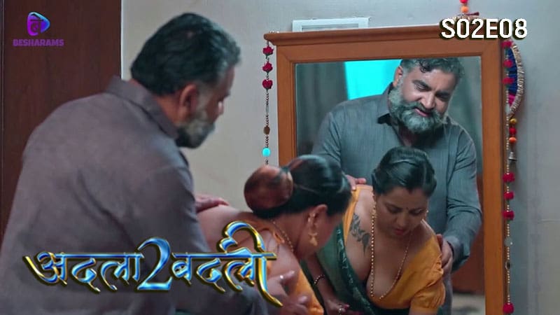 Adla Badli S02E08 2023 Besharams Originals Hindi Hot Web Series